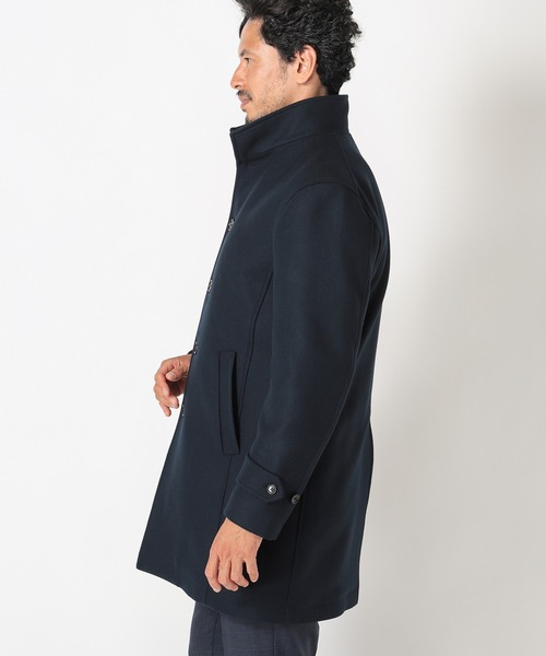 「MEN'S BIGI」 チェスターコート 01 マスタード メンズ_画像5