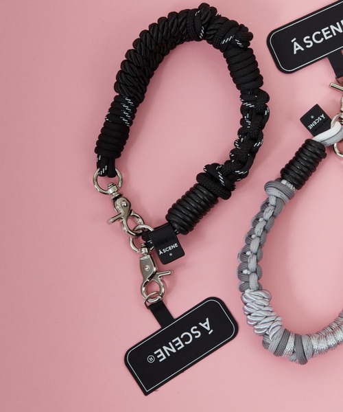 A SCENE（エーシーン） DESIGN PARACORD STRAP デザイン パラコード