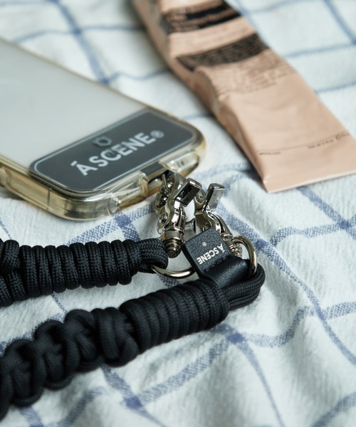 A SCENE（エーシーン） DESIGN PARACORD STRAP デザイン パラコード