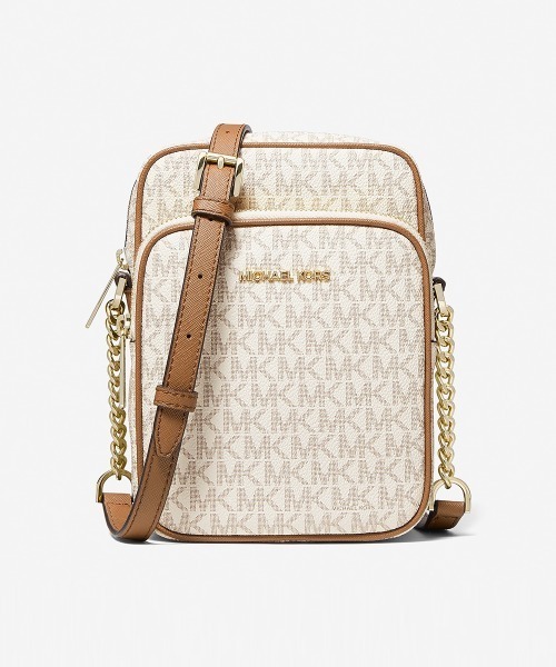 MICHAEL KORS ホワイトショルダーバッグ 未使用 MICHAEL KORS マイケルコース 2ウェイ 白 レザー