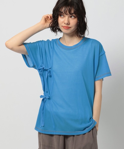 tシャツ シアーリボンアレンジTシャツ レディース | niko and… | 03