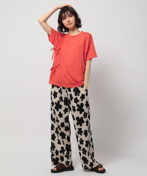 tシャツ シアーリボンアレンジTシャツ レディース | niko and… | 12