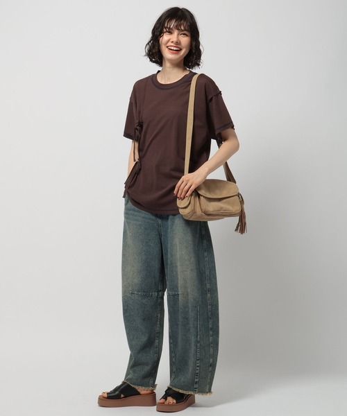 tシャツ シアーリボンアレンジTシャツ レディース | niko and… | 16
