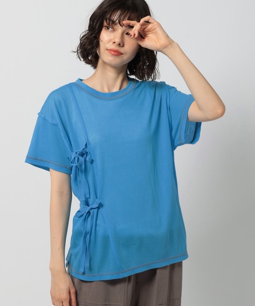 tシャツ シアーリボンアレンジTシャツ レディース | niko and… | 21