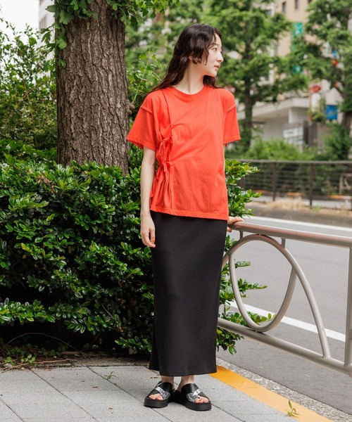 tシャツ シアーリボンアレンジTシャツ レディース | niko and… | 06