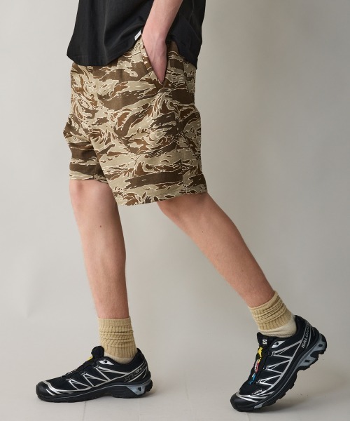 rehacer（レアセル） パンツ : Tiger Joint Camo Shorts / タイガー