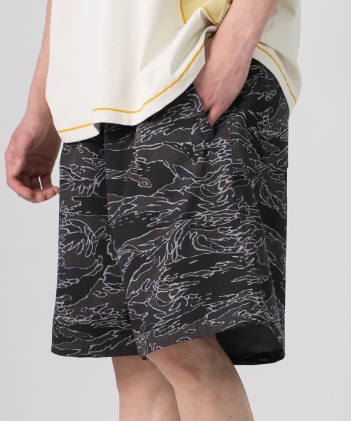 rehacer（レアセル） パンツ : Tiger Joint Camo Shorts / タイガー