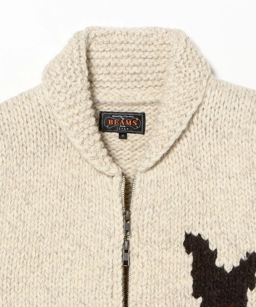 BEAMS+（ビームスプラス） セーター ニット カウチン ベスト メンズ
