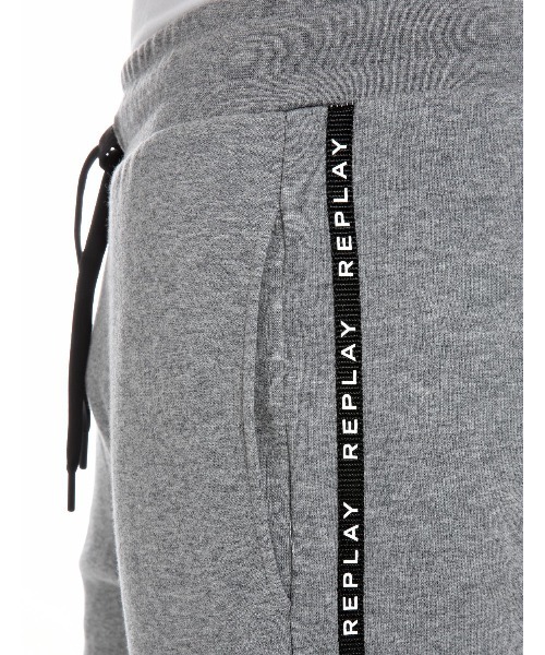 「REPLAY」 イージーパンツ MEDIUM 霜降りグレー メンズ_画像7