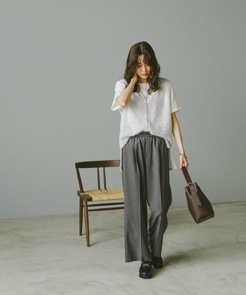 GLOBAL WORK（グローバルワーク） tシャツ フェザージレベスト＊半袖T