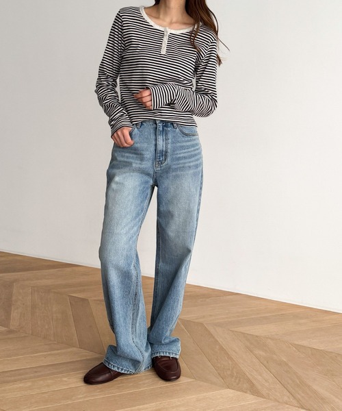 「CANAL JEAN」 「el mar」長袖カットソー ONE SIZE オートミール レディース CANAL JEAN 「CANAL JEAN」 「El mar」長袖カットソー ONE SIZE