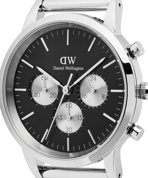 【未使用】Daniel Wellington アナログ時計 シルバー Classic Piano Link Arctic Silver