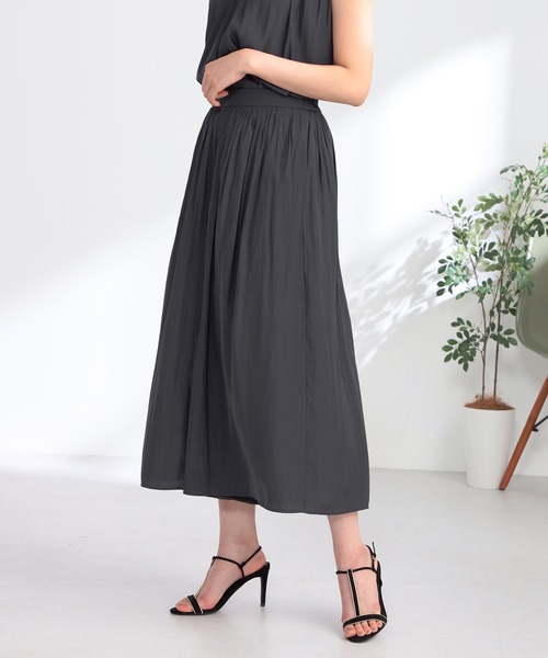 GALLORIA（ギャローリア） ワイドパンツ パンツ セットアップで着