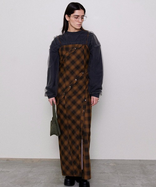 最終値下げ＜新品・未使用＞ MAISON SPECIAL ワンピース サイズ38 MAISON SPECIAL（メゾンスペシャル） キャミソールワンピース 38