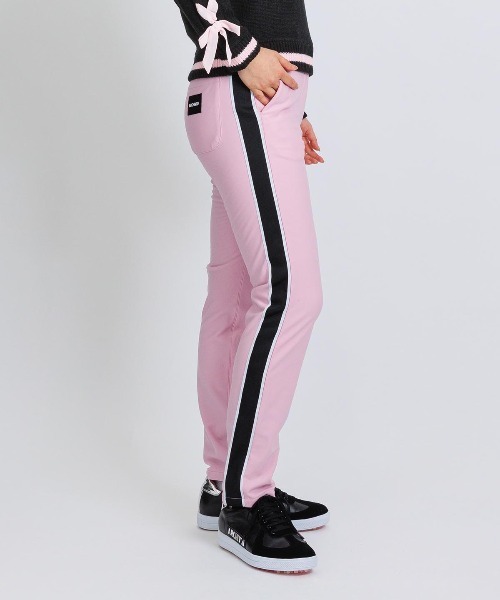 archivio（アルチビオ） パンツ 「LADIES」サイドライン裏起毛パンツ