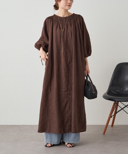 ピュアルセシン　リネンワンピース pual ce cin ワンピース リネンワンピース : ZOZOTOWN Yahoo!店