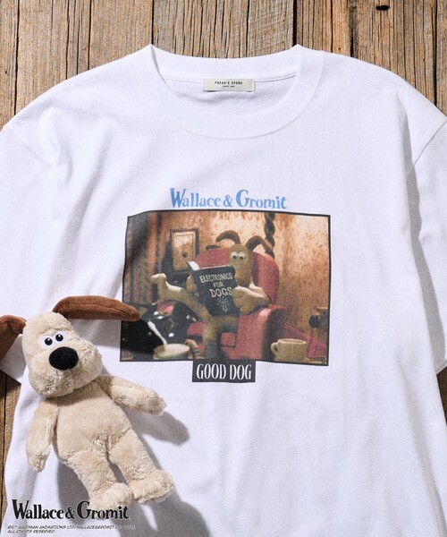 FREAK'S STORE tシャツ Wallace ＆ Gromit/ウォレスとグルミット