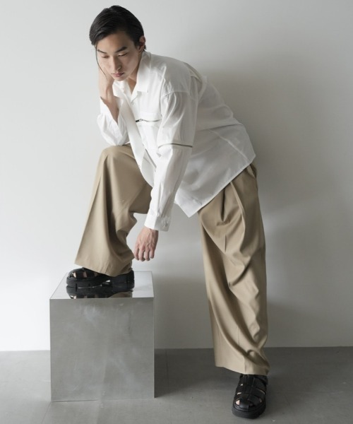 SEE ALL スクエアシャツ 38 Quiksilver Mens Woven Apero Classic