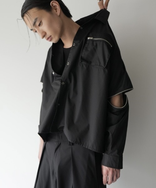 chikashitsu+ シャツ Chikashitsu+（チカシツプラス） シャツ 「Chikashitsu +」shadow