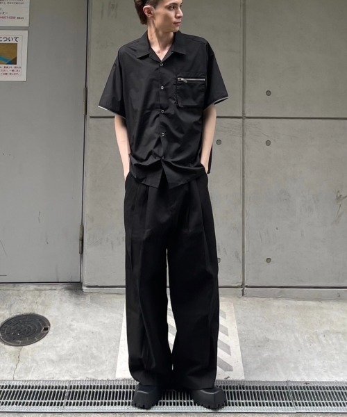chikashitsu+ シャツ Chikashitsu+（チカシツプラス） シャツ 「Chikashitsu +」shadow