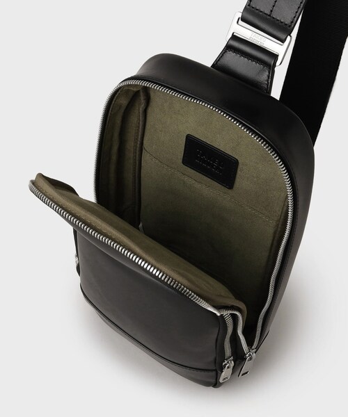 TAKEO KIKUCHI ショルダーバッグ アニリンレザー ワンショルダーバッグ