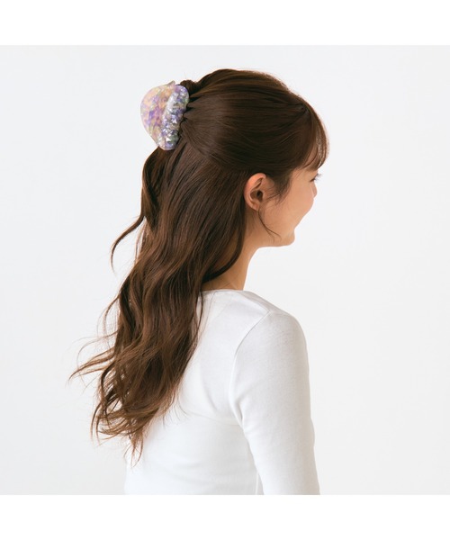 Francfranc（フランフラン） ヘアクリップ ライトパープル : ZOZOTOWN