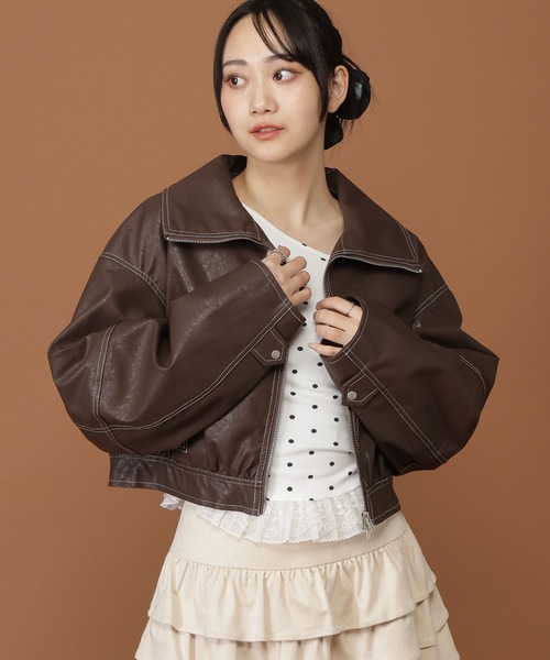 3.3 FIELD TRIP ブルゾン アウター 「モニタリング TWICE サナ着用