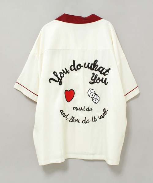 「RNA」 半袖ブラウス MEDIUM サックスブルー レディース_画像5