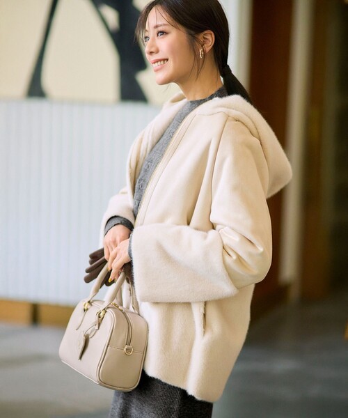 ANY SIS（エニィスィス） ムートンコート ボアコート Luxuryフェイク