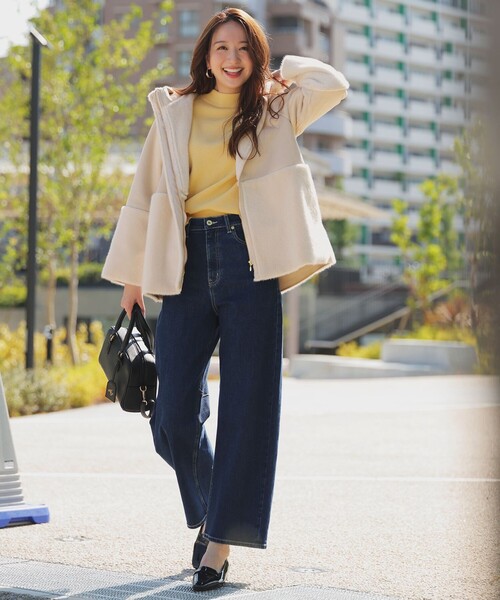 ANY SIS（エニィスィス） ムートンコート ボアコート Luxuryフェイク