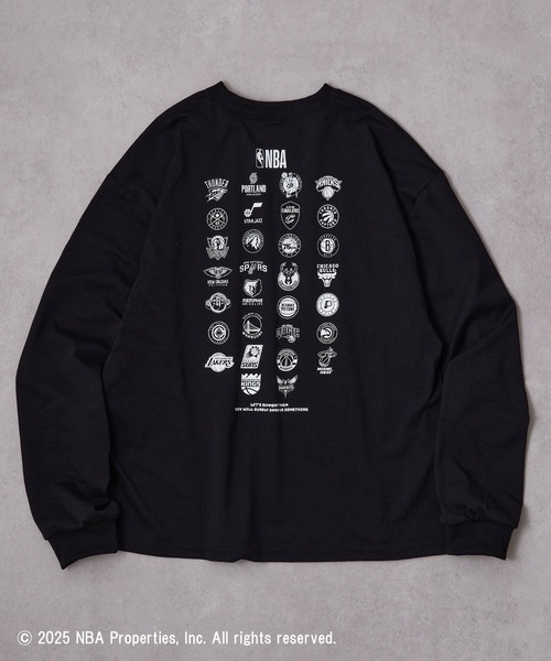 NBA tシャツ 「NBA」ALL NBA TEAM LOGO Long Tee/LAKERS・BULLS