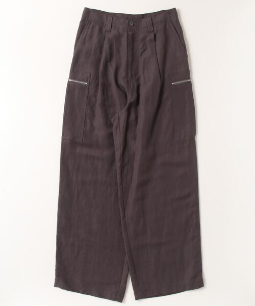 「SHIPS」 カーゴパンツ 36 ダークグレー レディース_画像2