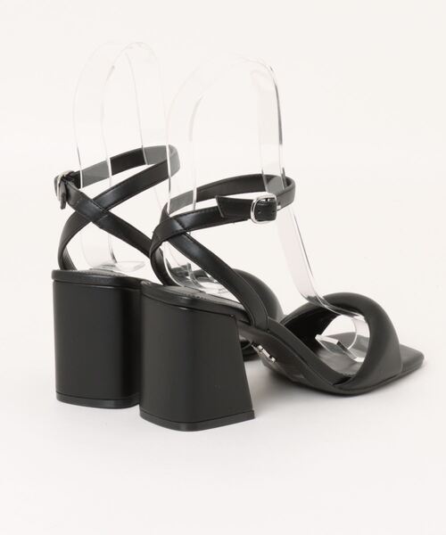 「STEVE MADDEN」 ヒールサンダル 22.5cm オレンジ レディース_画像2