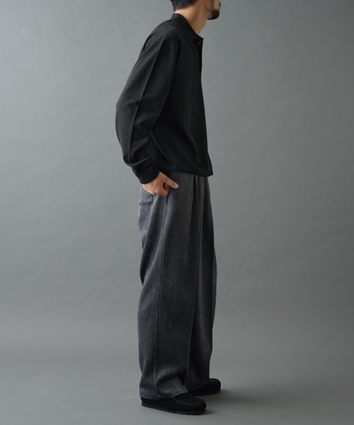 COLONY 2139 パンツ フェードモールストレートスラックス メンズ