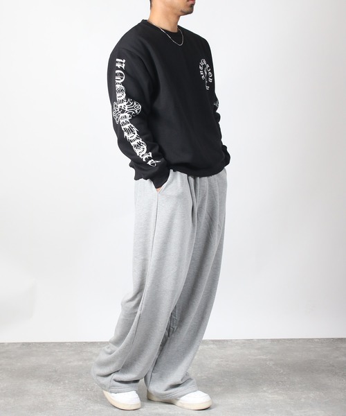 NYLAUS（ナイラス） トレーナー スウェット 「裏起毛」Old English