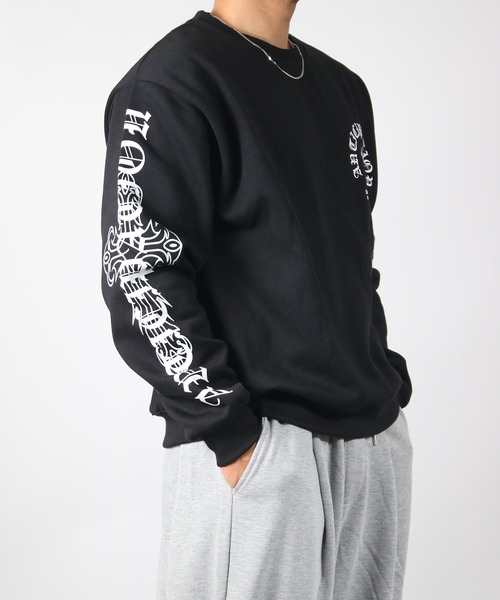 NYLAUS（ナイラス） トレーナー スウェット 「裏起毛」Old English