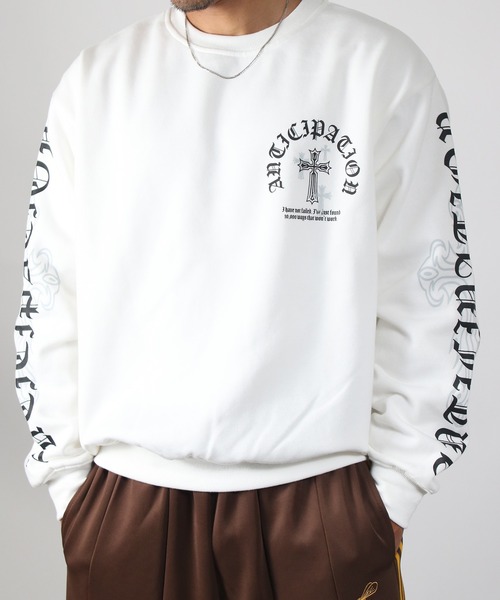 NYLAUS（ナイラス） トレーナー スウェット 「裏起毛」Old English