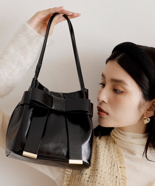 VIS（ビス） トートバッグ 「復刻/WEB限定」リボンミニトートバッグ