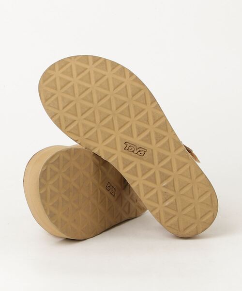 「Teva」 フラットサンダル 23cm ベージュ レディース_画像3