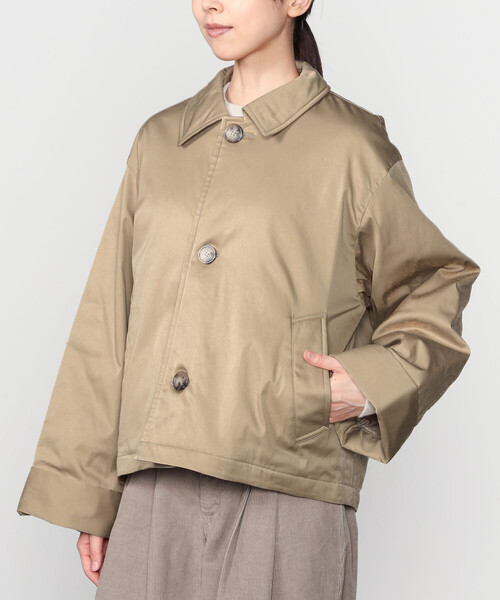 GYMPHLEX（ジムフレックス） コート アウター | ツイル ショートコート