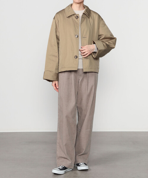 GYMPHLEX（ジムフレックス） コート アウター | ツイル ショートコート