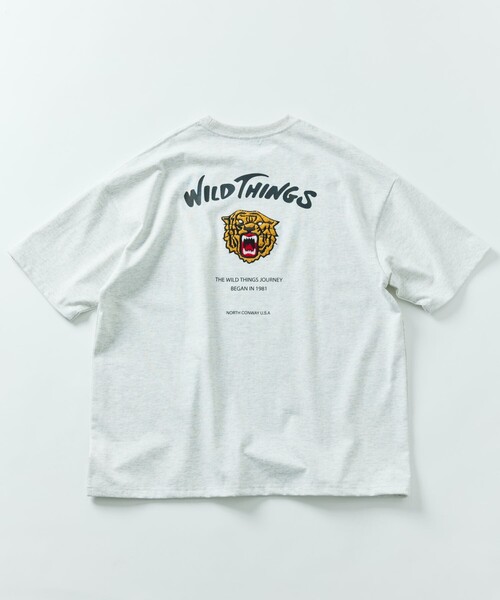 「FREAK'S STORE」 「Wild Things」半袖Tシャツ LARGE ブラック メンズ_画像4