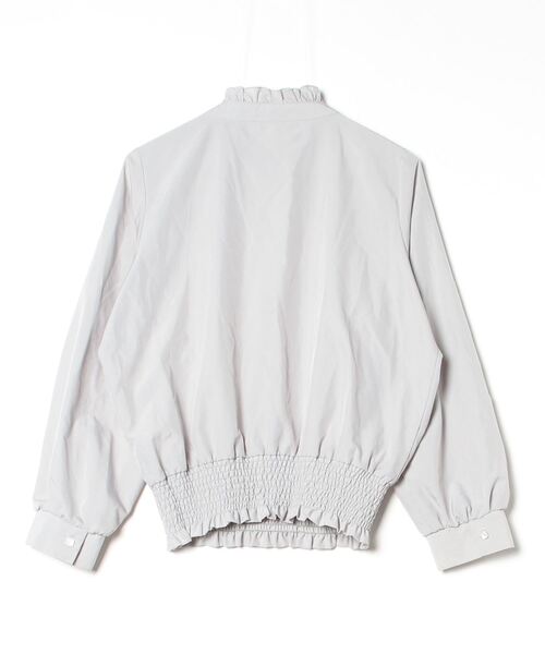 「OLIVE des OLIVE」 長袖ブラウス M ブルー レディース_画像2