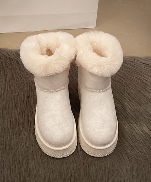 878ページ ￼ムートンブーツ サイズ36 shoes365 ブーツ バックリボン ムートンブーツ レディース : ZOZOTOWN