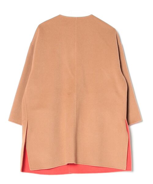 ユナイテッドアローズ　ノーカラーコート UNITED ARROWS（ユナイテッドアローズ） ノーカラーコート 36 ブラウン