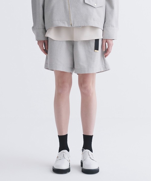 「CULLNI」 ショートパンツ 2 ライトグレー メンズの画像