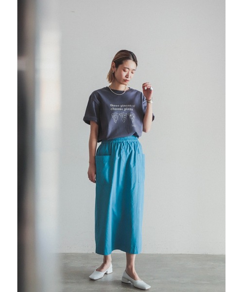 「FIL DE FER」 スカート FREE ブルー レディース_画像7