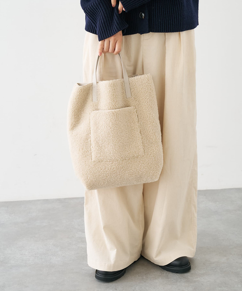 collex（コレックス） トートバッグ 2WAYリバーシブルボアトートバッグ