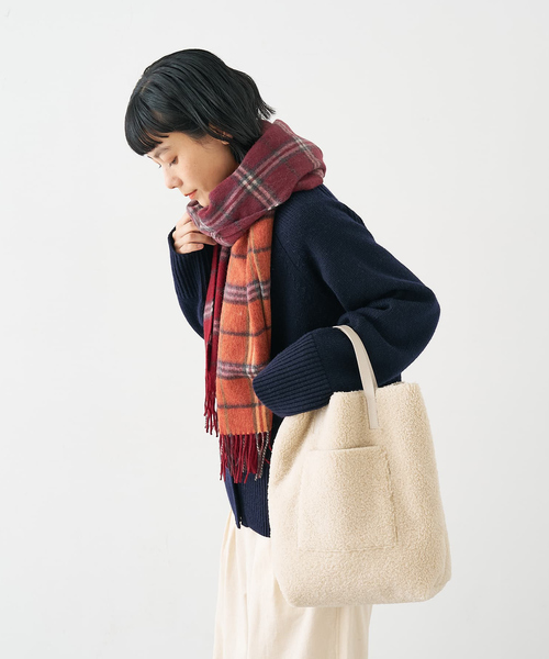 collex（コレックス） トートバッグ 2WAYリバーシブルボアトートバッグ