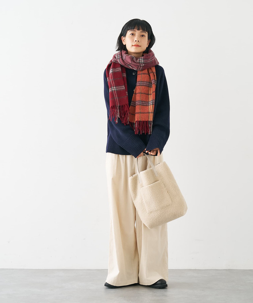 collex（コレックス） トートバッグ 2WAYリバーシブルボアトートバッグ